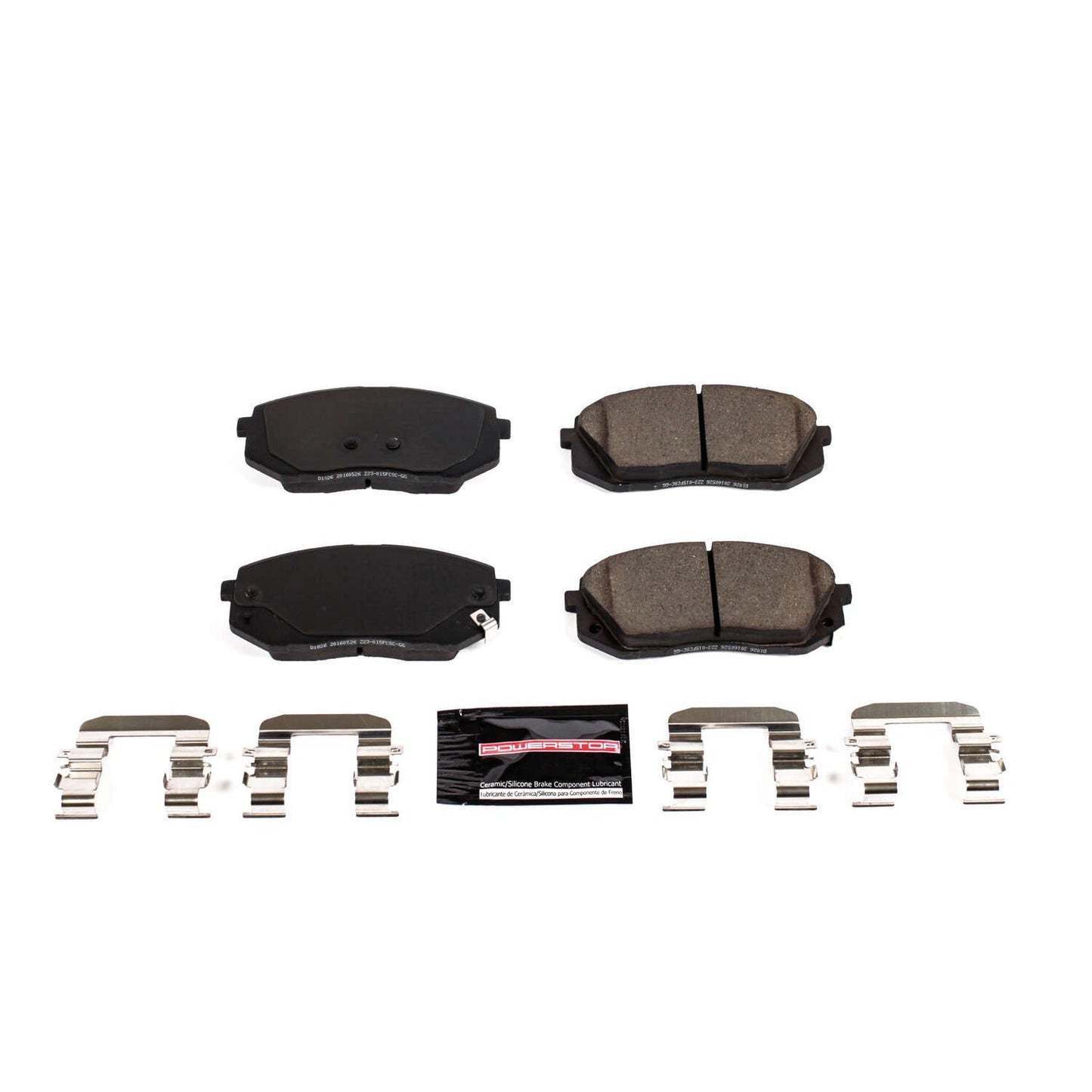 PowerStop Power Stop 2018 Hyundai Elantra GT Front Z23 Evolution Sport Brake Pads w/Hardware Z23-1826
