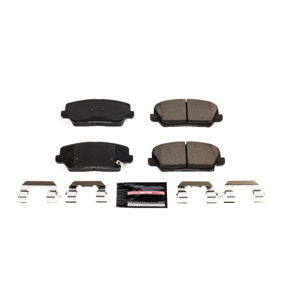 PowerStop Power Stop 16-17 Hyundai Veloster Front Z23 Evolution Sport Brake Pads w/Hardware Z23-1827
