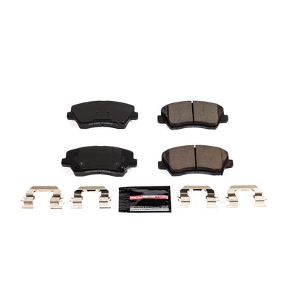 PowerStop Power Stop 2017 Hyundai Elantra GT Front Z23 Evolution Sport Brake Pads w/Hardware Z23-1828