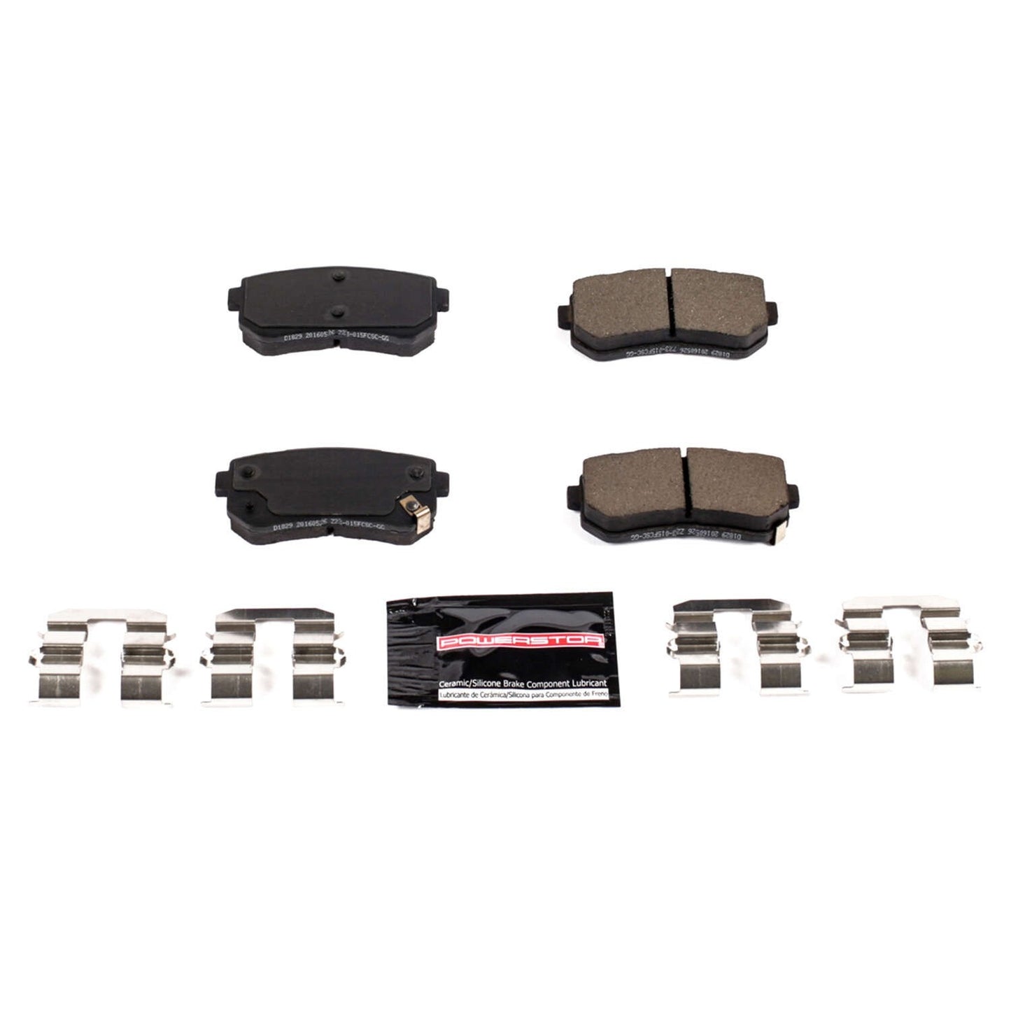 PowerStop Power Stop 17-19 Hyundai Sonata Rear Z23 Evolution Sport Brake Pads w/Hardware Z23-1829