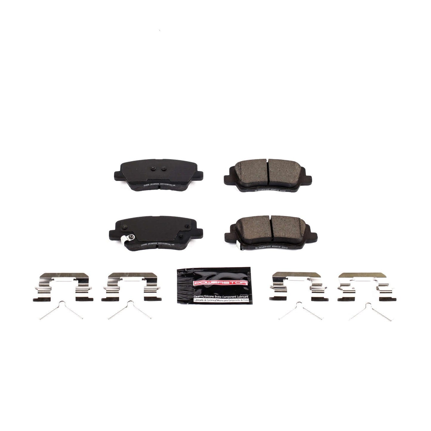PowerStop Power Stop 2016 Cadillac ATS Rear Z23 Evolution Sport Brake Pads w/Hardware Z23-1839