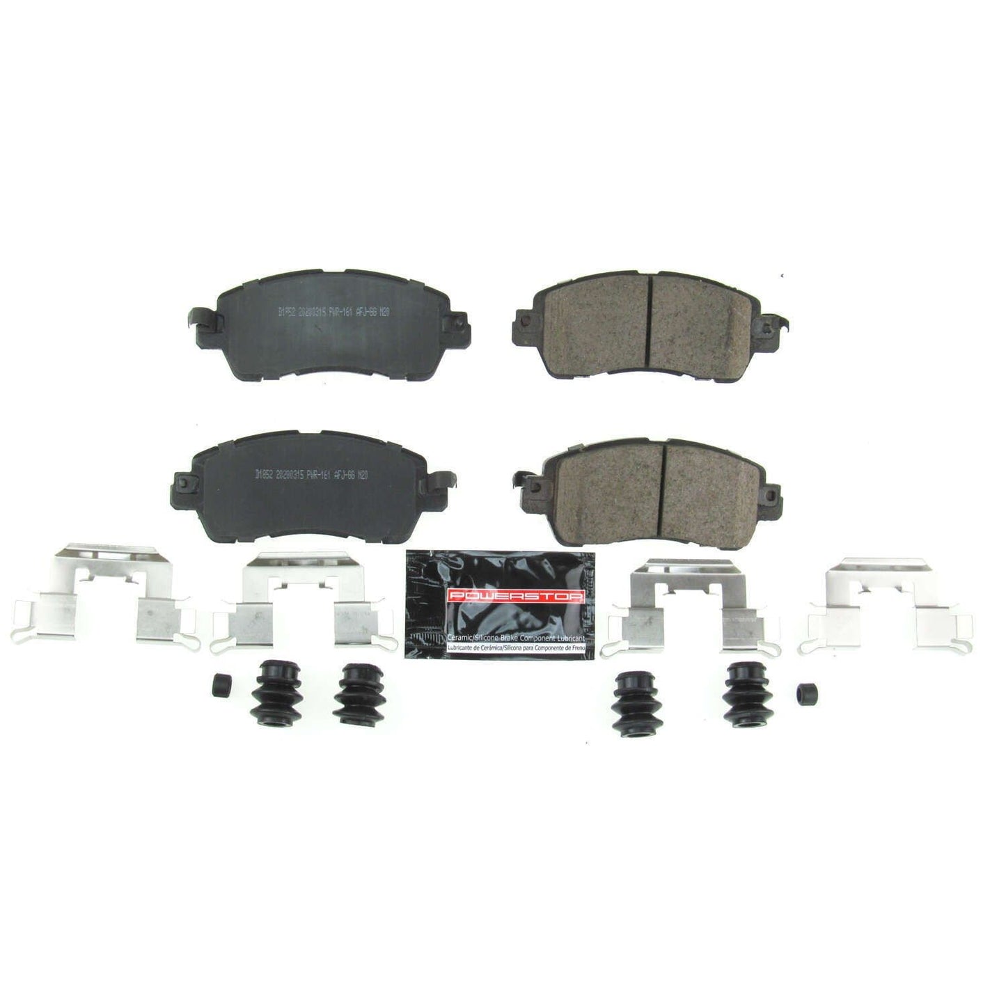 PowerStop Power Stop 2016 Scion iA Front Z23 Evolution Sport Brake Pads w/Hardware Z23-1852