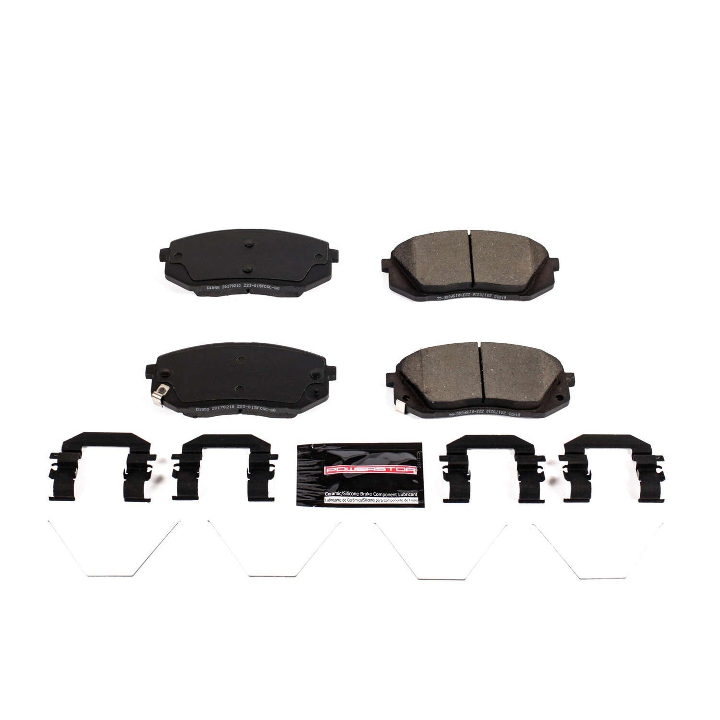 PowerStop Power Stop 2019 Hyundai Elantra GT Front Z23 Evolution Sport Brake Pads w/Hardware Z23-1855