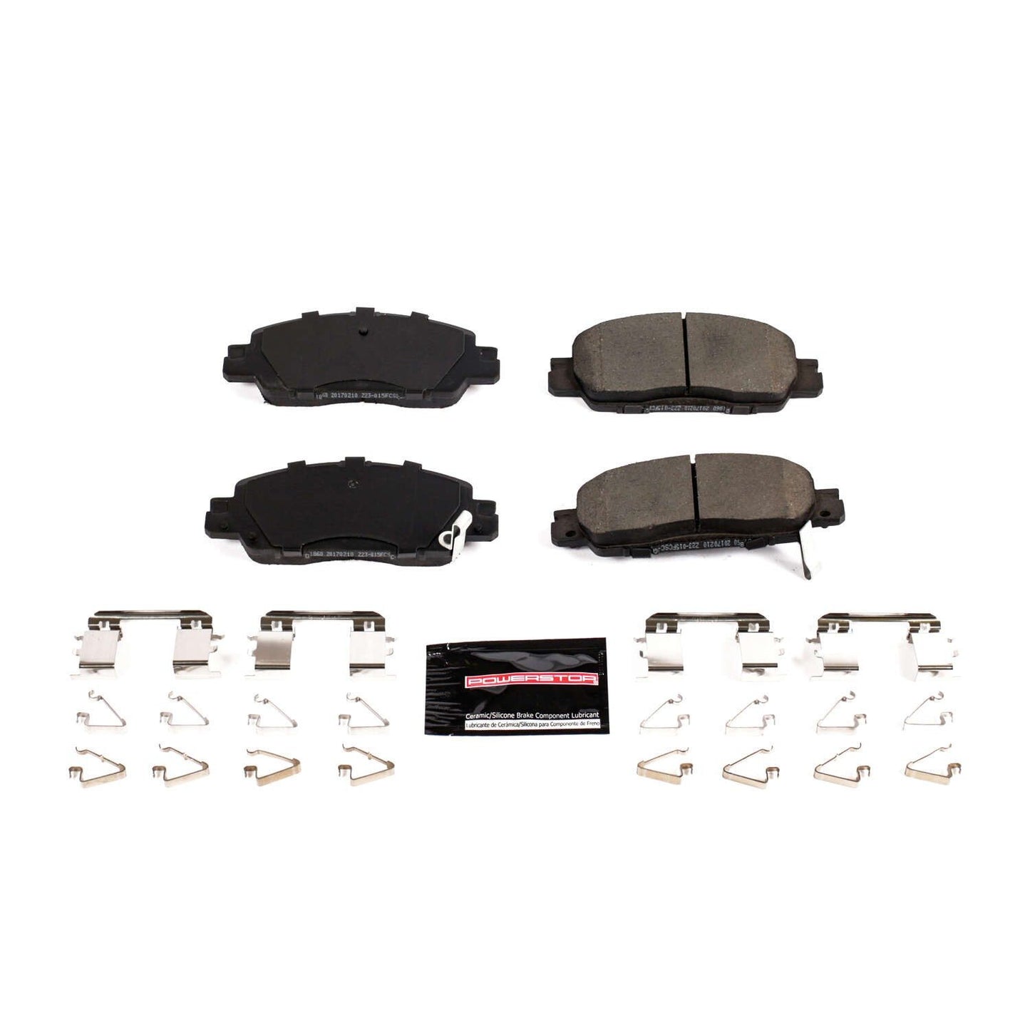 PowerStop Power Stop 16-17 Honda Accord Front Z23 Evolution Sport Brake Pads w/Hardware Z23-1860