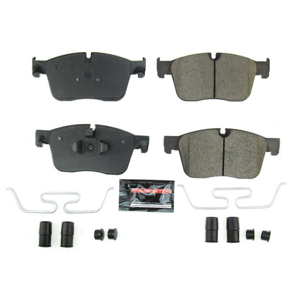 PowerStop Power Stop 17-19 Jaguar F-Pace Front Z23 Evolution Sport Brake Pads w/Hardware Z23-1861