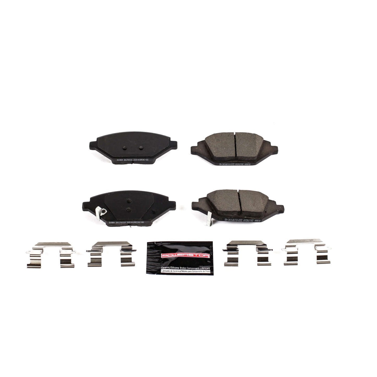 PowerStop Power Stop 16-19 Chevrolet Spark Front Z23 Evolution Sport Brake Pads w/Hardware Z23-1864