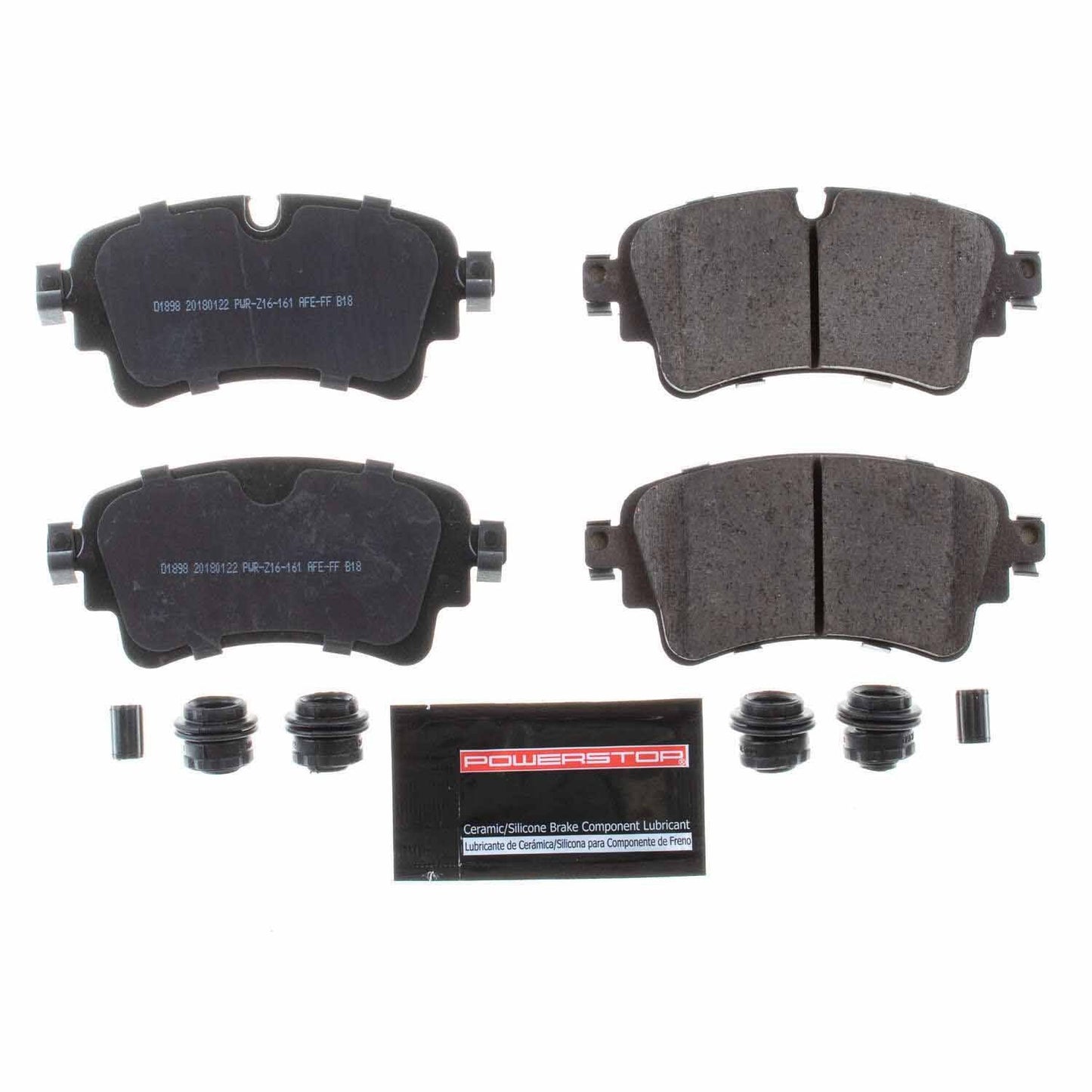 PowerStop Power Stop 17-19 Audi A4 Rear Z23 Evolution Sport Brake Pads w/Hardware Z23-1898