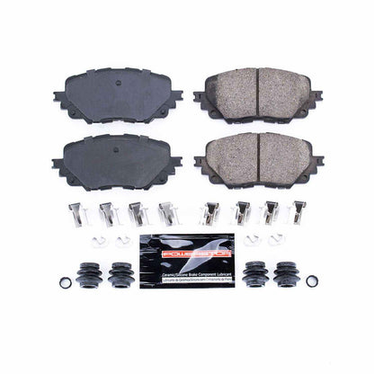 PowerStop Power Stop 17-19 Fiat 124 Spider Front Z23 Evolution Sport Brake Pads w/Hardware Z23-1903