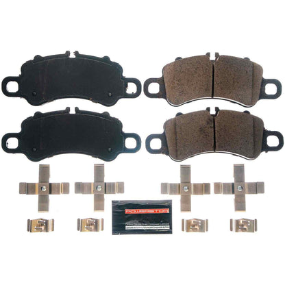 Power Stop 17-18 Porsche 718 Boxster Front Z23 Evolution Sport Brake Pads w/Hardware Z23-1905