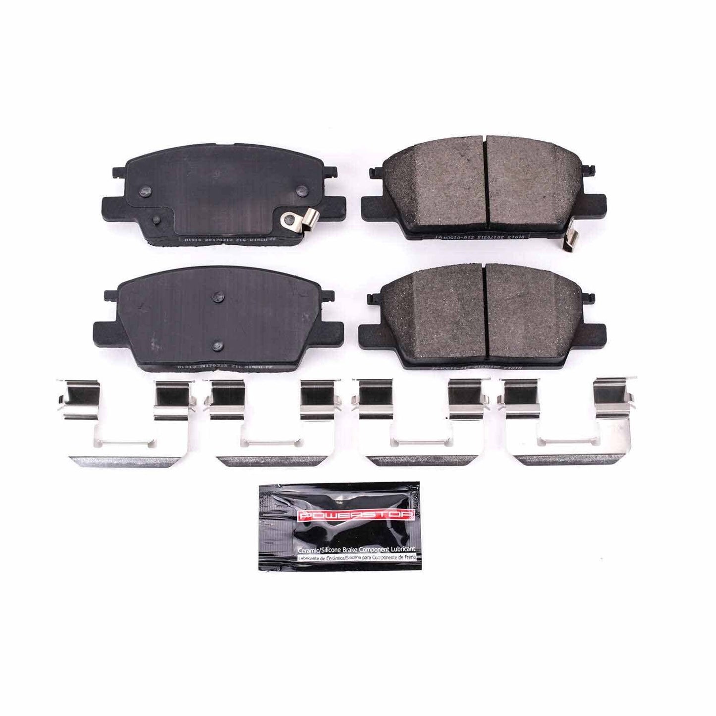 PowerStop Power Stop 17-19 Buick LaCrosse Front Z23 Evolution Sport Brake Pads w/Hardware Z23-1913