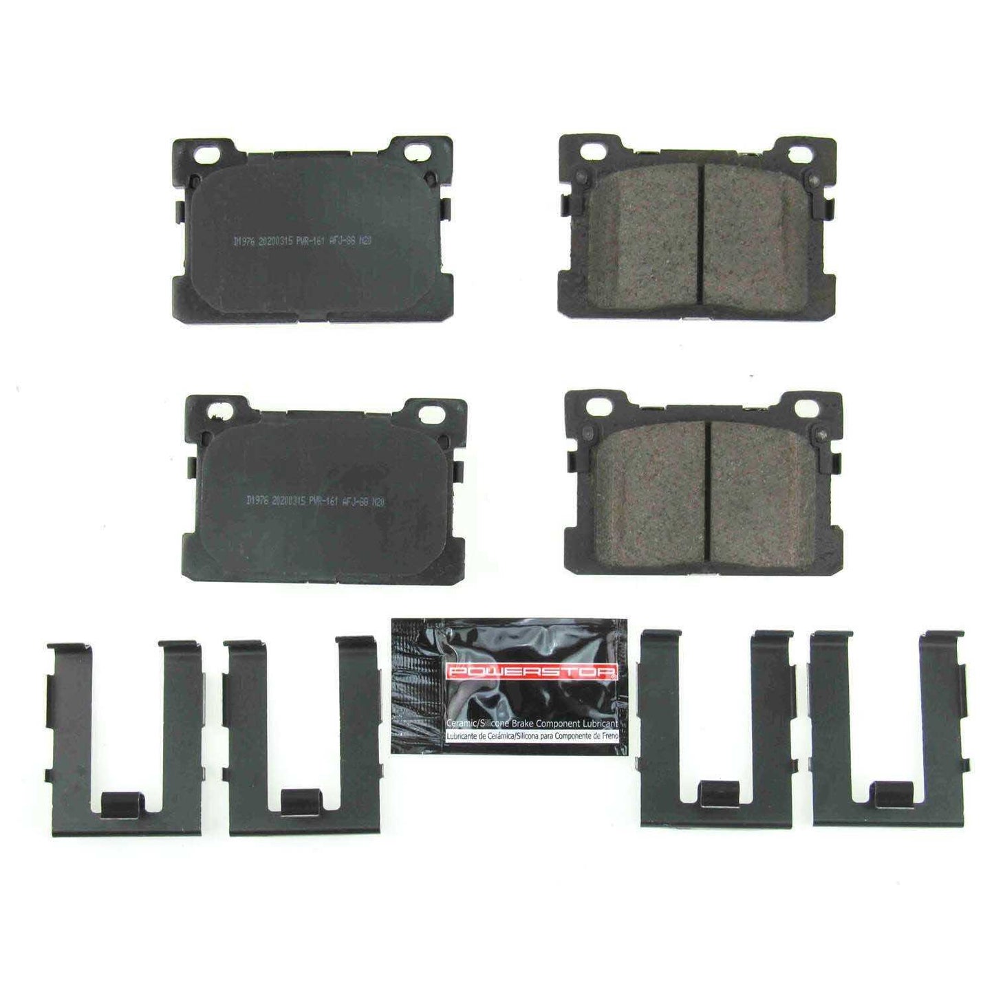 PowerStop Power Stop 17-19 Genesis G90 Rear Z23 Evolution Sport Brake Pads w/Hardware Z23-1976