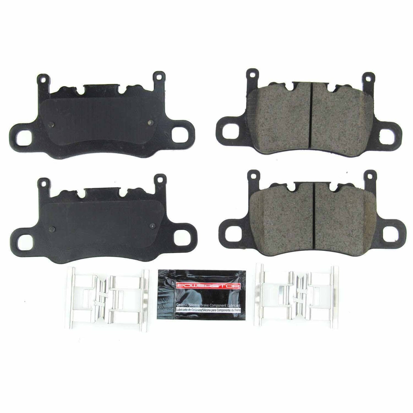 PowerStop Power Stop 2017 Porsche Panamera Rear Z23 Evolution Sport Brake Pads w/Hardware Z23-2046