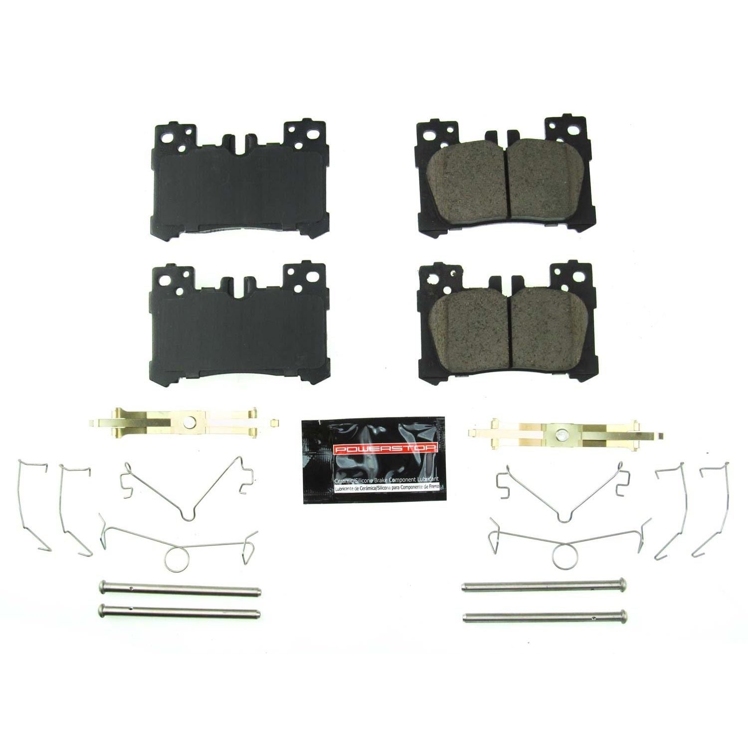 Power Stop 2018 Lexus LC500 Rear Z23 Evolution Sport Brake Pads w/Hardware Z23-2063
