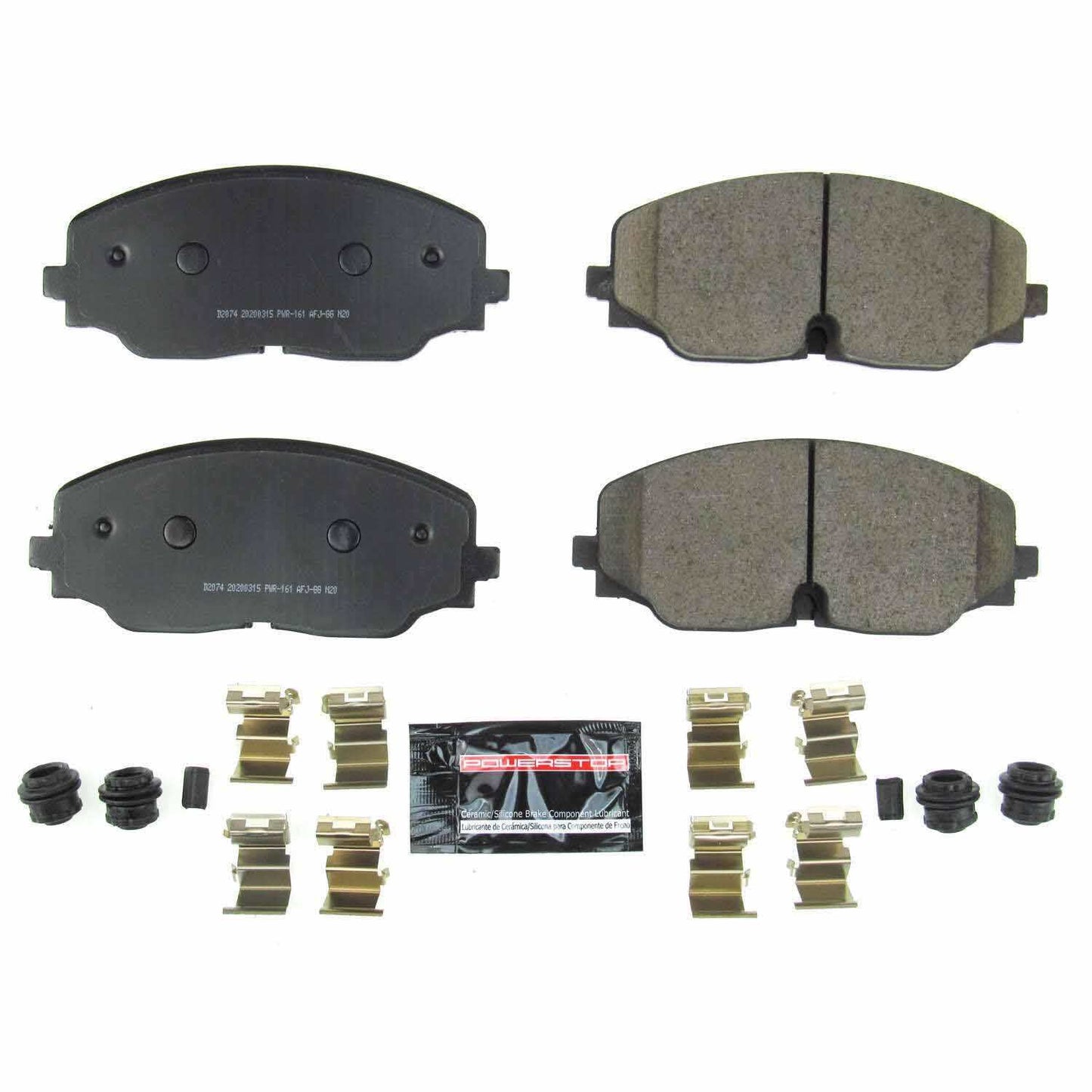 PowerStop Power Stop 18-19 Volkswagen Atlas Front Z23 Evolution Sport Brake Pads w/Hardware Z23-2074