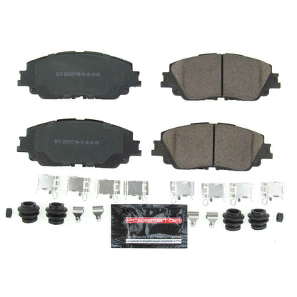 PowerStop Power Stop 2019 Lexus ES300h Front Z23 Evolution Sport Brake Pads w/Hardware Z23-2076
