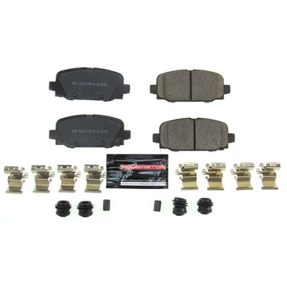 PowerStop Power Stop 18-19 Jeep Compass Rear Z23 Evolution Sport Brake Pads w/Hardware Z23-2081