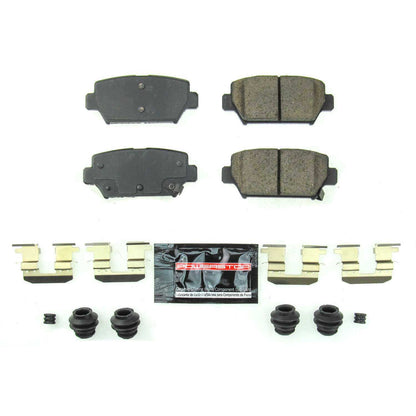 Power Stop 2019 Mitsubishi Eclipse Cross Rear Z23 Evolution Sport Brake Pads w/Hardware Z23-2156
