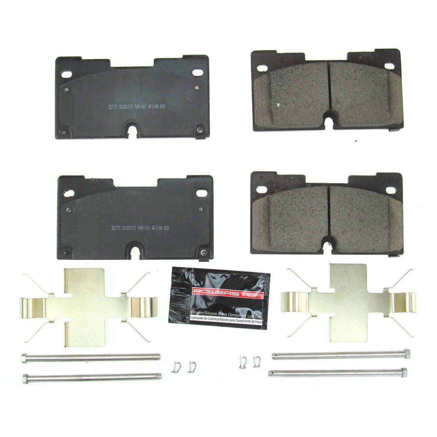PowerStop Power Stop 2019 Chevrolet Silverado 1500 Front Z23 Evolution Sport Brake Pads w/Hardware Z23-2173