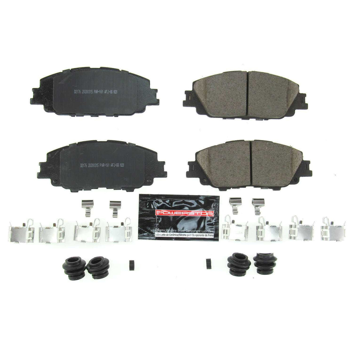PowerStop Power Stop 2019 Toyota Corolla Front Z23 Evolution Sport Brake Pads w/Hardware Z23-2176