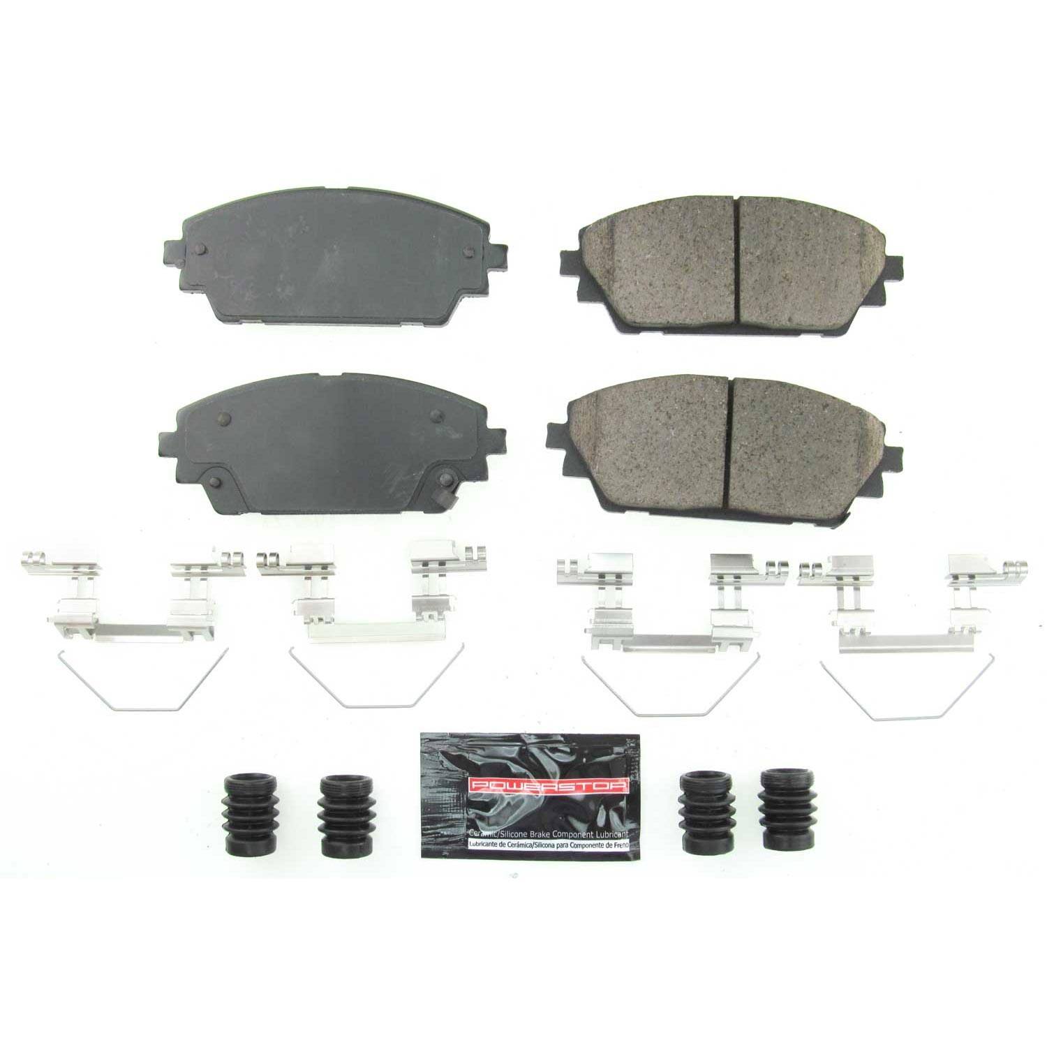 Power Stop 2019 Mazda 3 Front Z23 Evolution Sport Brake Pads w/Hardware Z23-2218