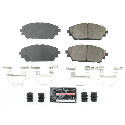 Power Stop 2019 Mazda 3 Front Z23 Evolution Sport Brake Pads w/Hardware Z23-2218