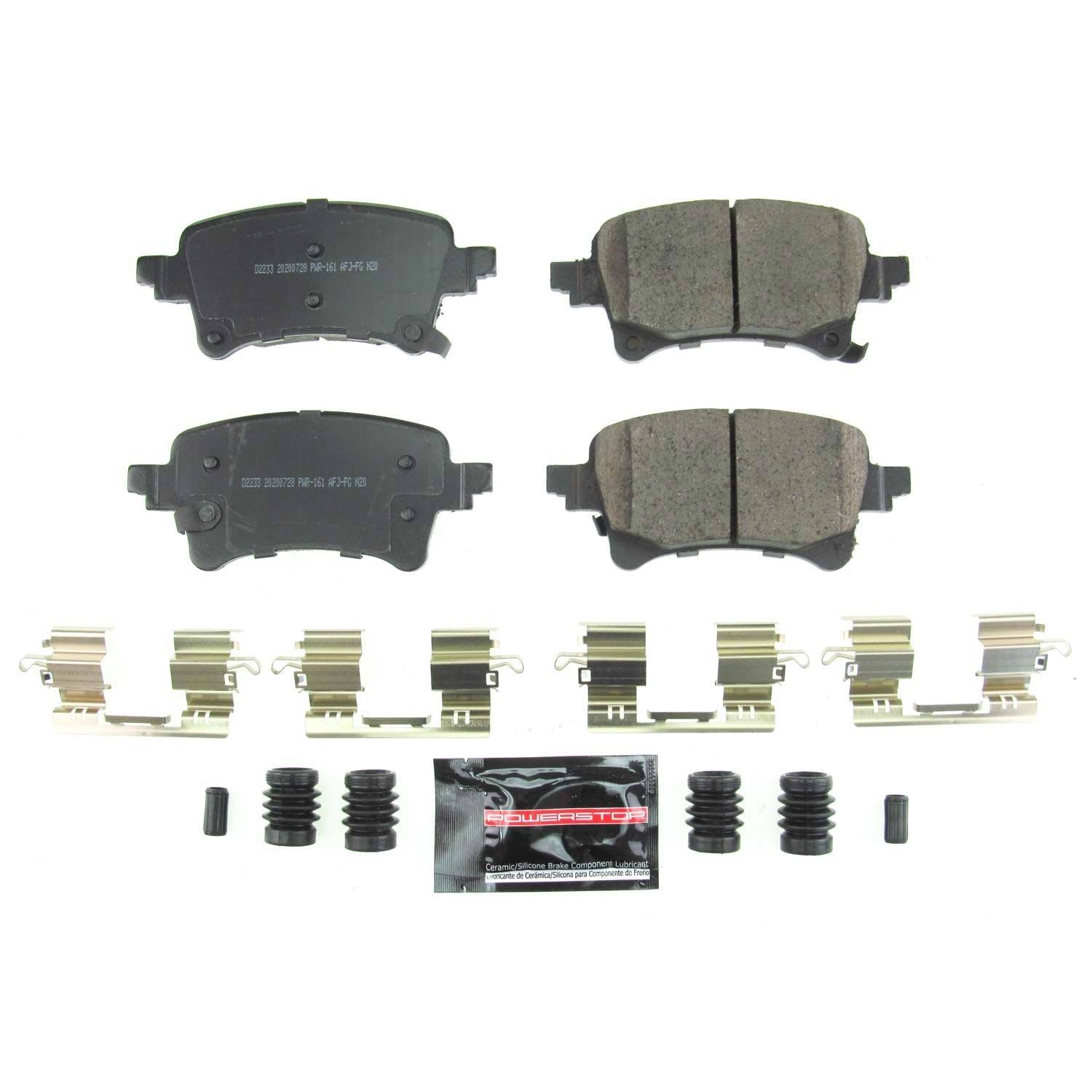 Power Stop 2020 Jeep Gladiator Rear Z23 Evolution Sport Brake Pads w/Hardware Z23-2233