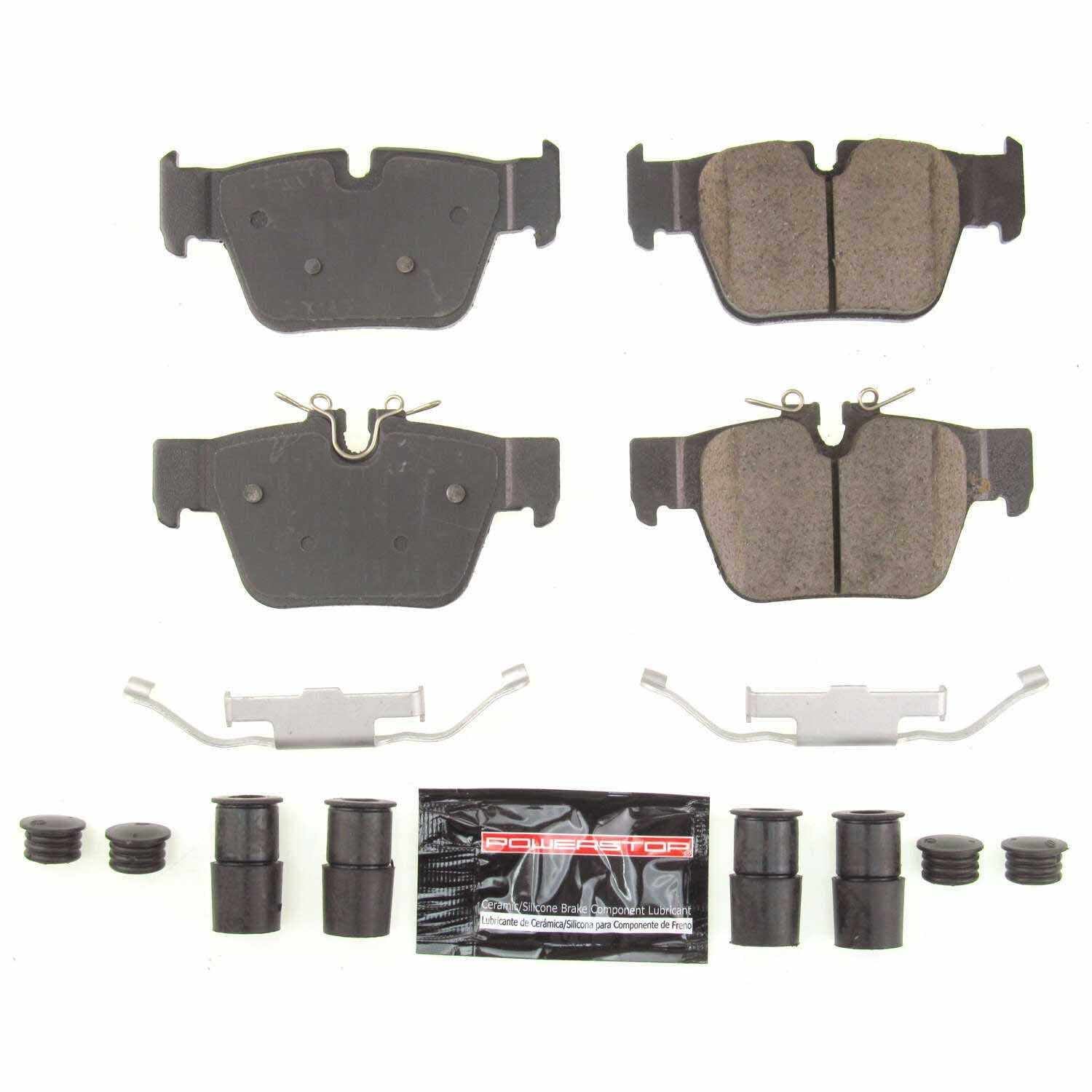 Power Stop 2019 BMW X2 Rear Z23 Evolution Sport Brake Pads w/Hardware Z23-2240