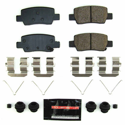 PowerStop Power Stop 2021 Kia Seltos Rear Z23 Evo Sport Brake Pad w/Hardware Z23-2373
