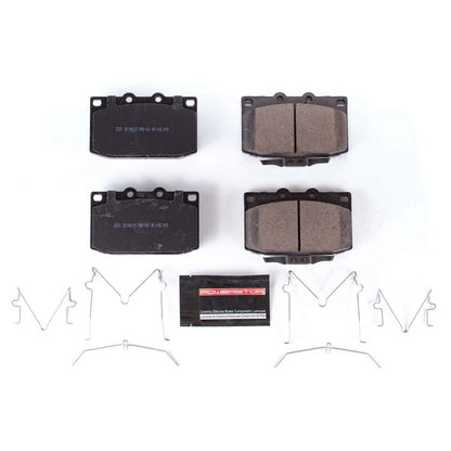 PowerStop Power Stop 86-91 Mazda RX-7 Front Z23 Evolution Sport Brake Pads w/Hardware Z23-331