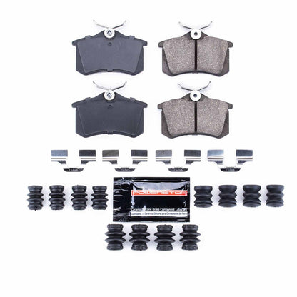 PowerStop Power Stop 10-13 Audi A3 Rear Z23 Evolution Sport Brake Pads w/Hardware Z23-340
