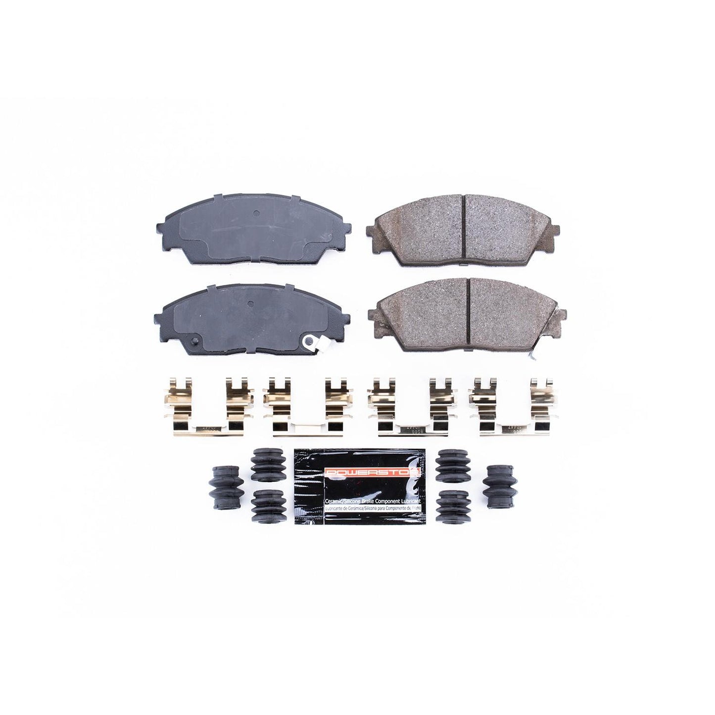 PowerStop Power Stop 90-91 Honda Civic Front Z23 Evolution Sport Brake Pads w/Hardware Z23-373