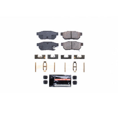 PowerStop Power Stop 86-01 Acura Integra Rear Z23 Evolution Sport Brake Pads w/Hardware Z23-374