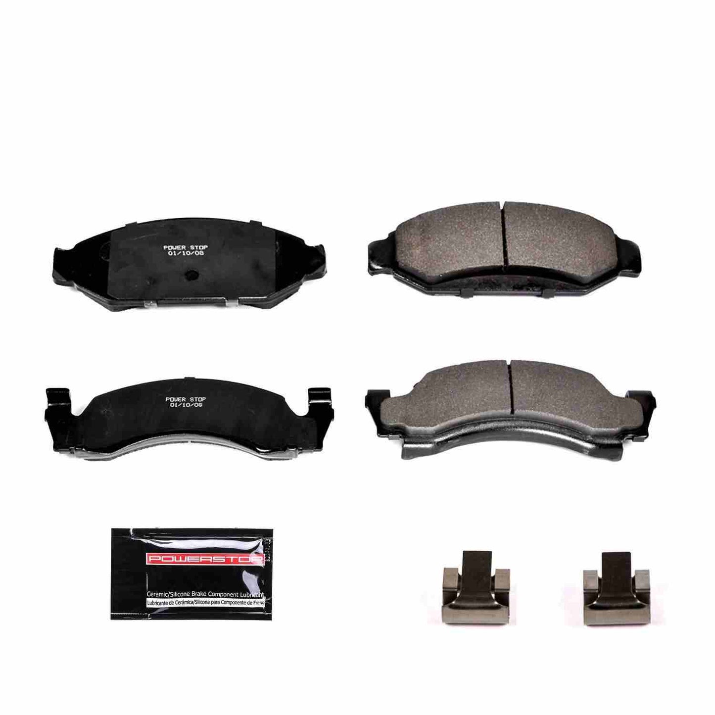 PowerStop Power Stop 87-93 Ford Bronco Front Z23 Evolution Sport Brake Pads w/Hardware Z23-375