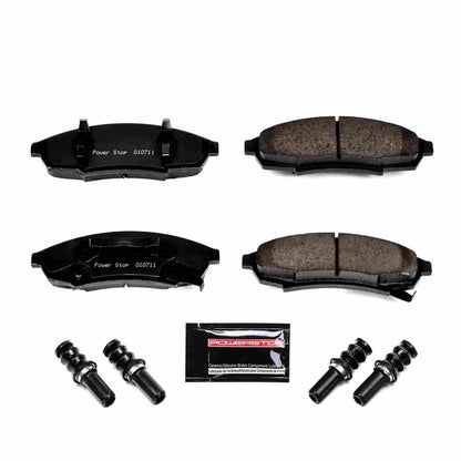 PowerStop Power Stop 88-96 Buick Regal Front Z23 Evolution Sport Brake Pads w/Hardware Z23-376