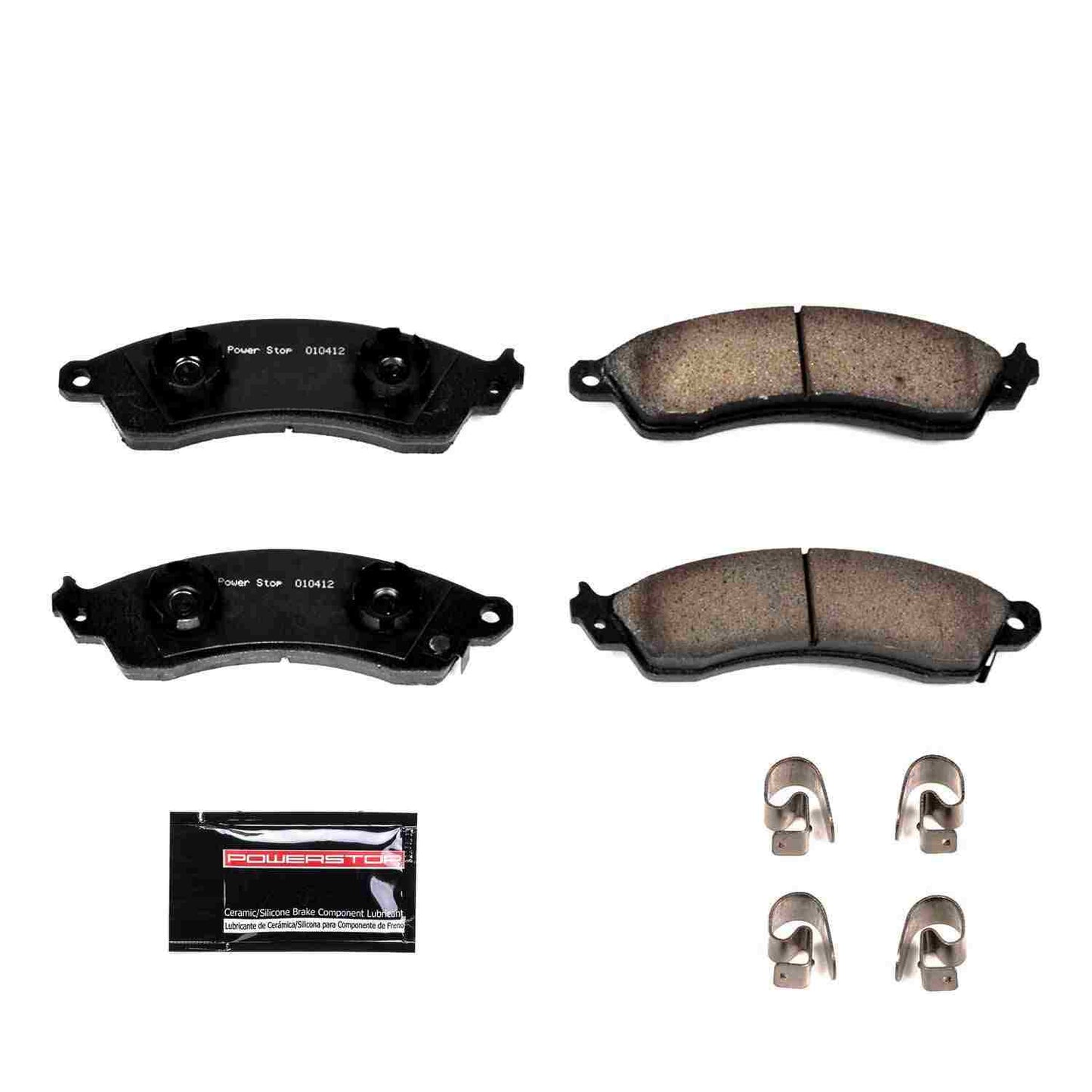 PowerStop Power Stop 87-92 Chevrolet Camaro Front Z23 Evolution Sport Brake Pads w/Hardware Z23-412