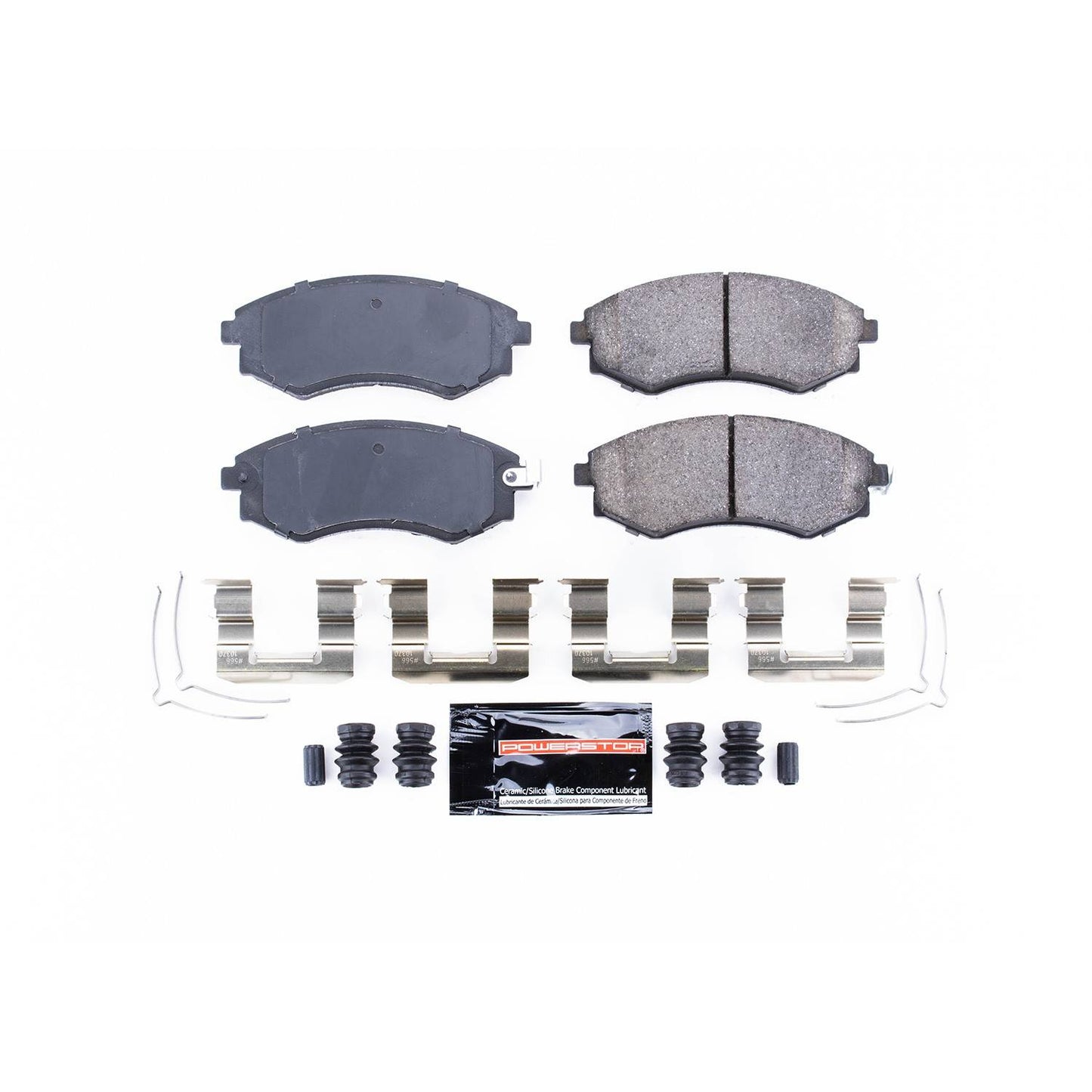 PowerStop Power Stop 92-01 Hyundai Elantra Front Z23 Evolution Sport Brake Pads w/Hardware Z23-449