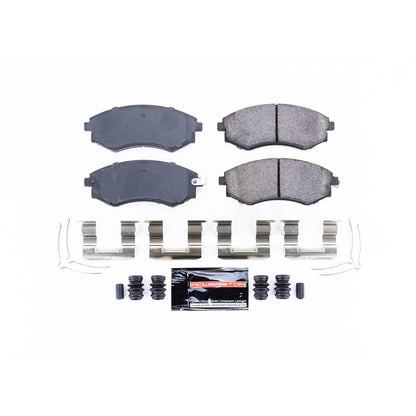 PowerStop Power Stop 92-01 Hyundai Elantra Front Z23 Evolution Sport Brake Pads w/Hardware Z23-449
