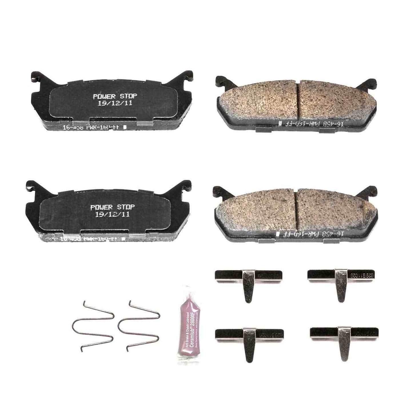 PowerStop Power Stop 91-96 Ford Escort Rear Z23 Evolution Sport Brake Pads w/Hardware Z23-458