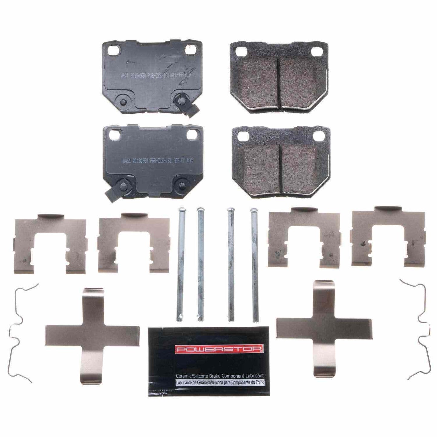 PowerStop Power Stop 90-96 Nissan 300ZX Rear Z23 Evolution Sport Brake Pads w/Hardware Z23-461