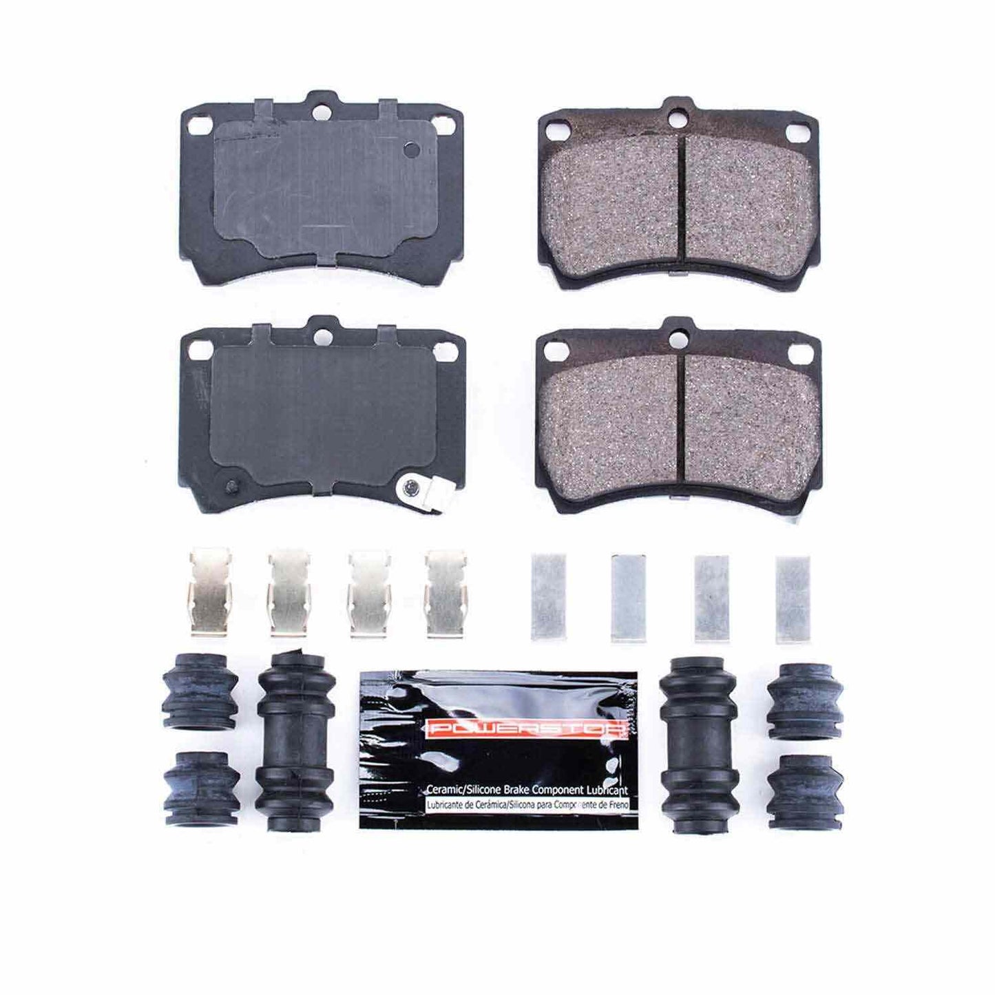 PowerStop Power Stop 94-97 Ford Aspire Front Z23 Evolution Sport Brake Pads w/Hardware Z23-466