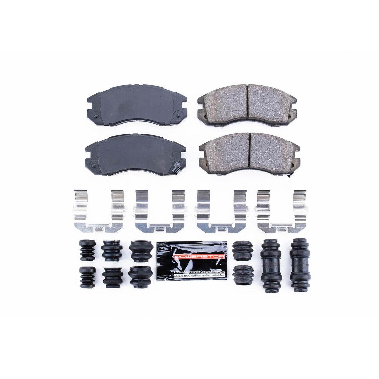 PowerStop Power Stop 93-96 Subaru Impreza Front Z23 Evolution Sport Brake Pads w/Hardware Z23-470