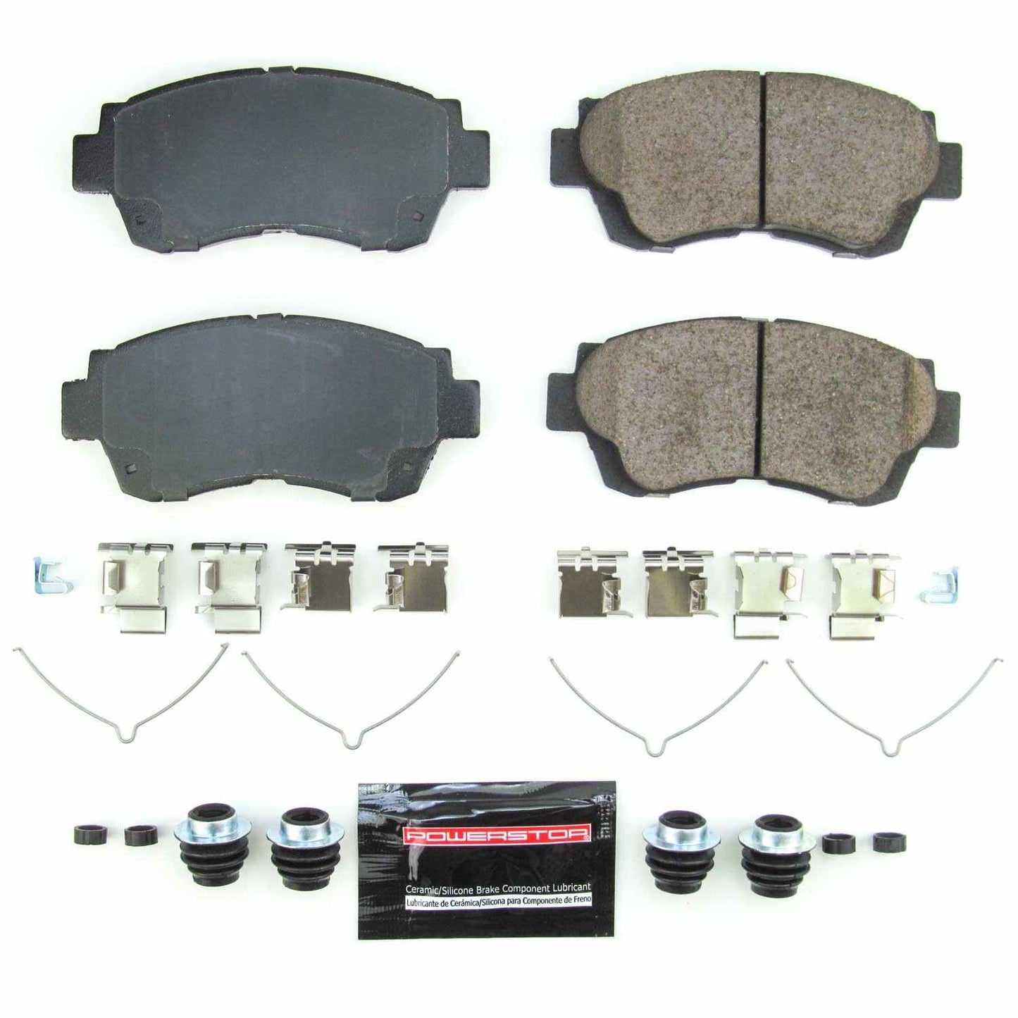 PowerStop Power Stop 98-03 Toyota Sienna Front Z23 Evo Sport Brake Pads w/Hardware Z23-476B