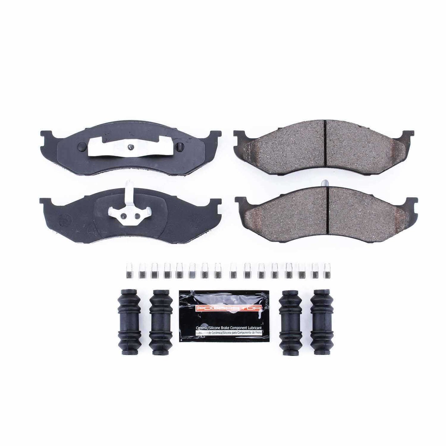 PowerStop Power Stop 90-01 Jeep Cherokee Front Z23 Evolution Sport Brake Pads w/Hardware Z23-477