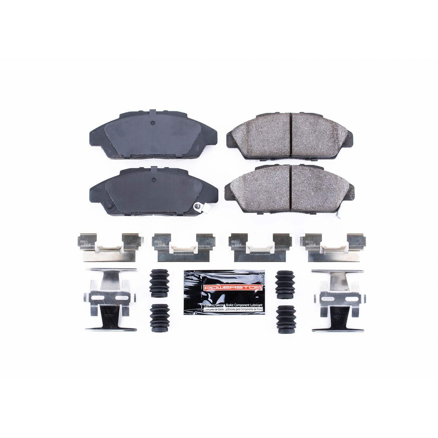 PowerStop Power Stop 90-93 Honda Accord Front Z23 Evolution Sport Brake Pads w/Hardware Z23-496