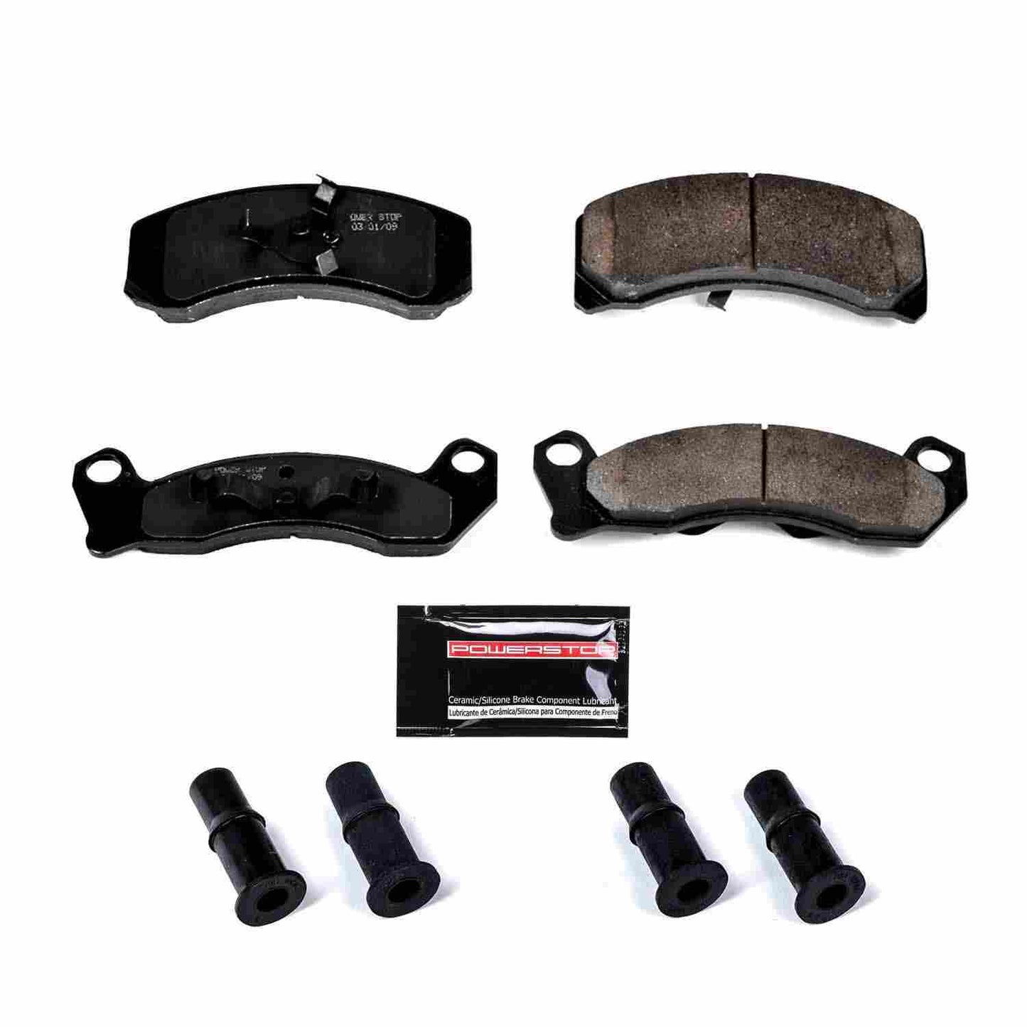 PowerStop Power Stop 90-91 Ford Country Squire Front Z23 Evolution Sport Brake Pads w/Hardware Z23-499
