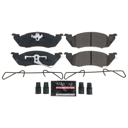 PowerStop Power Stop 91-98 Dodge Dakota Front Z23 Evolution Sport Brake Pads w/Hardware Z23-529