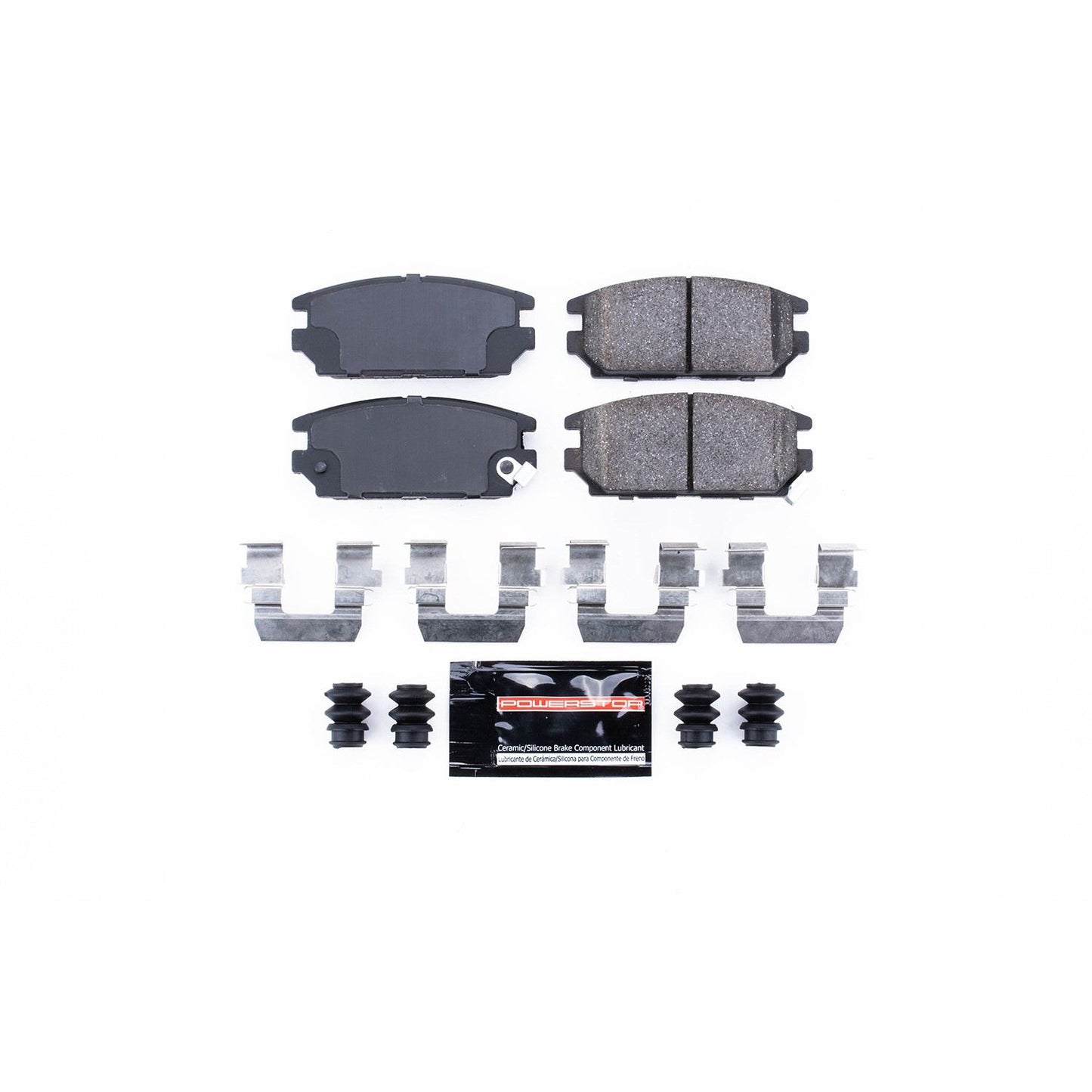 PowerStop Power Stop 91-94 Dodge Stealth Rear Z23 Evolution Sport Brake Pads w/Hardware Z23-532