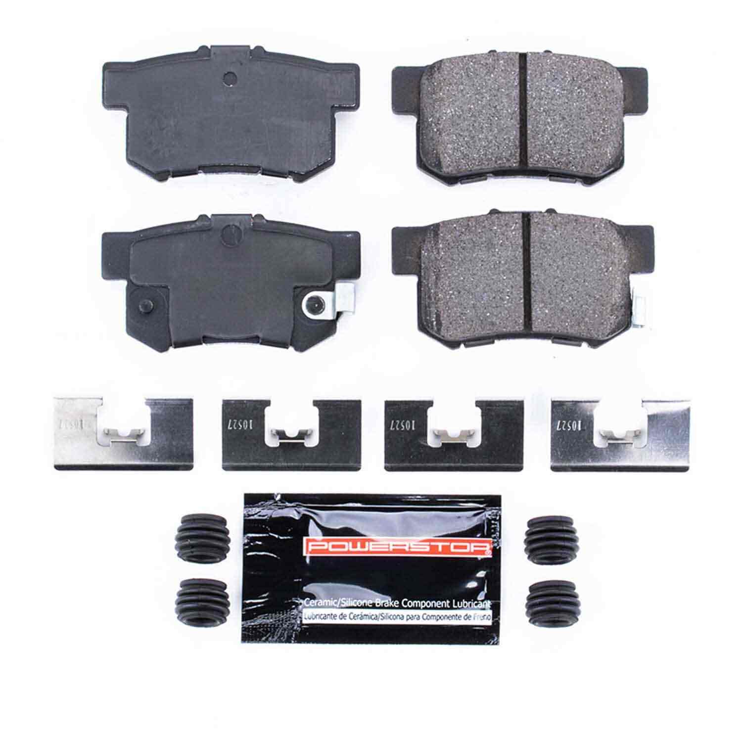 PowerStop Power Stop 01-03 Acura CL Rear Z23 Evolution Sport Brake Pads w/Hardware Z23-536