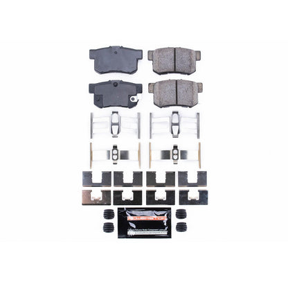 PowerStop Power Stop 97-99 Acura CL Rear Z23 Evolution Sport Brake Pads w/Hardware Z23-537