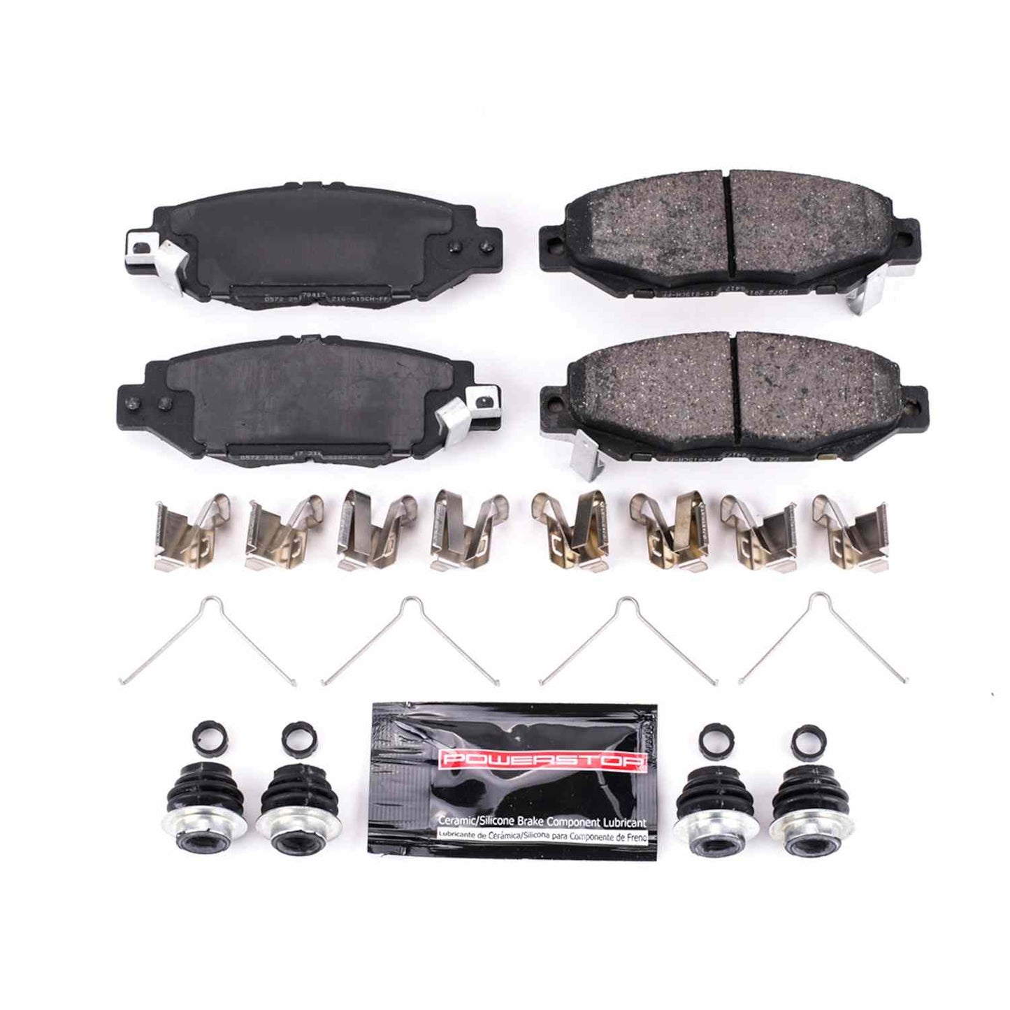 PowerStop Power Stop 93-97 Lexus GS300 Rear Z23 Evolution Sport Brake Pads w/Hardware Z23-572